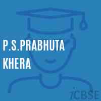 P.S.Prabhuta Khera Primary School Logo