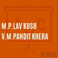 M.P.Lav Kush V.M.Pandit Khera Primary School Logo