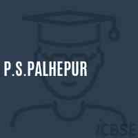 P.S.Palhepur Primary School Logo