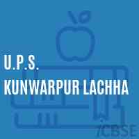 U.P.S. Kunwarpur Lachha Middle School Logo
