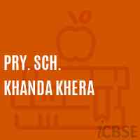 Pry. Sch. Khanda Khera Primary School Logo