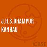 J.H.S.Dhampur Kanhau Middle School Logo