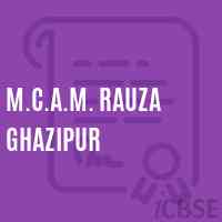 M.C.A.M. Rauza Ghazipur Primary School Logo