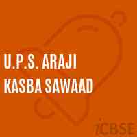 U.P.S. Araji Kasba Sawaad Middle School Logo