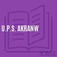 U.P.S. Akranw Middle School Logo