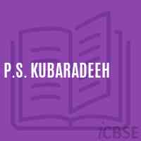 P.S. Kubaradeeh Primary School Logo
