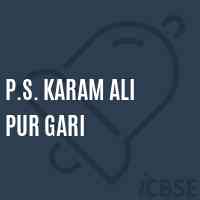 P.S. Karam Ali Pur Gari Primary School Logo