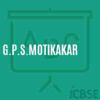 G.P.S.Motikakar Primary School Logo