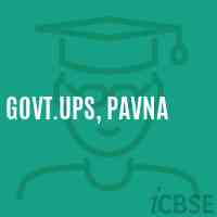 Govt.Ups, Pavna Middle School Logo