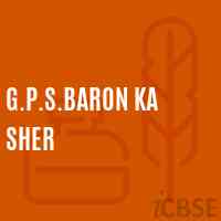 G.P.S.Baron Ka Sher Primary School Logo