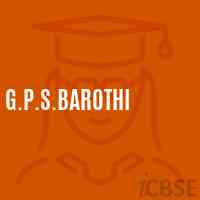 G.P.S.Barothi Primary School Logo