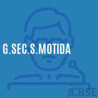 G.Sec.S.Motida Secondary School Logo