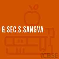 G.Sec.S.Sangva Secondary School Logo