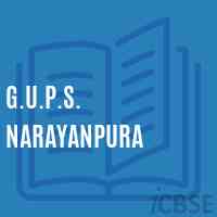 G.U.P.S. Narayanpura Middle School Logo