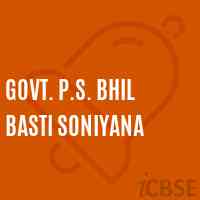 Govt. P.S. Bhil Basti Soniyana Primary School Logo