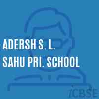 Adersh S. L. Sahu Pri. School Logo