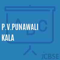 P.V.Punawali Kala Primary School Logo