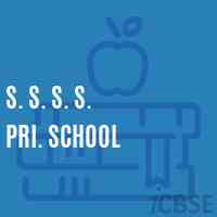S. S. S. S. Pri. School Logo