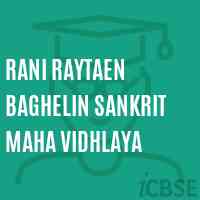 Rani Raytaen Baghelin Sankrit Maha Vidhlaya High School Logo