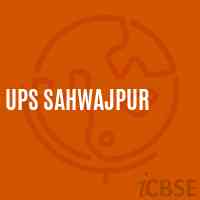 Ups Sahwajpur Middle School Logo