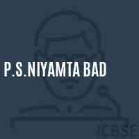 P.S.Niyamta Bad Primary School Logo