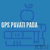 Gps Pavati Pada Primary School Logo