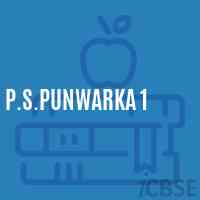 P.S.Punwarka 1 Primary School Logo