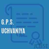 G.P.S. Uchvaniya Primary School Logo