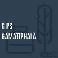 G Ps Gamatiphala Primary School Logo