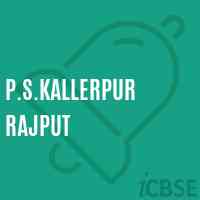 P.S.Kallerpur Rajput Primary School Logo