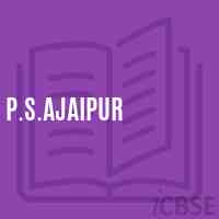 P.S.Ajaipur Primary School Logo