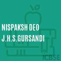 Nispaksh Deo J.H.S.Gursandi Middle School Logo