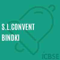 S.L.Convent Bindki Primary School Logo
