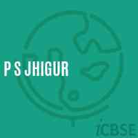 P S Jhigur Primary School Logo