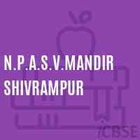 N.P.A.S.V.Mandir Shivrampur Middle School Logo