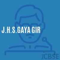 J.H.S.Gaya Gir Middle School Logo