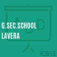G.Sec.School Lavera Logo