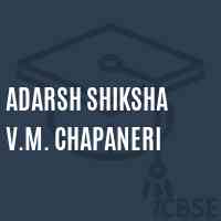 Adarsh Shiksha V.M. Chapaneri Primary School Logo