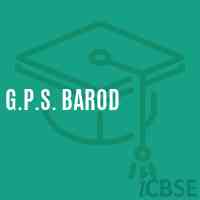 G.P.S. Barod Primary School Logo