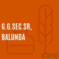 G.G.Sec.Sr, Balunda Secondary School Logo