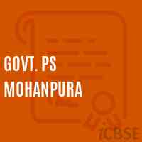 Govt. Ps Mohanpura Primary School Logo