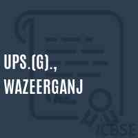Ups.(G)., Wazeerganj Middle School Logo