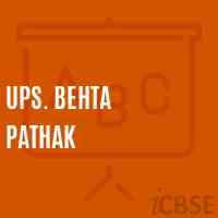 Ups. Behta Pathak Middle School Logo