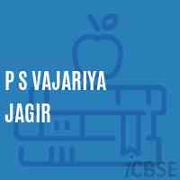P S Vajariya Jagir Primary School Logo