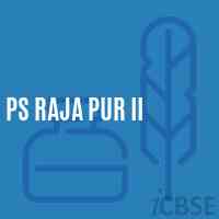 Ps Raja Pur Ii Primary School Logo