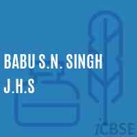 Babu S.N. Singh J.H.S Middle School Logo