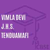 Vimla Devi J.H.S. Tenduamafi Middle School Logo