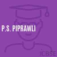 P.S. Piprawli Primary School Logo