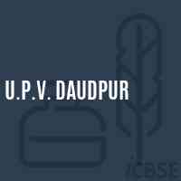 U.P.V. Daudpur Middle School Logo
