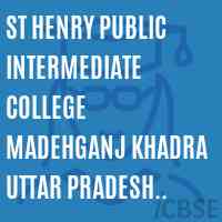 St Henry Public Intermediate College Madehganj Khadra Uttar Pradesh Lucknow High School Logo